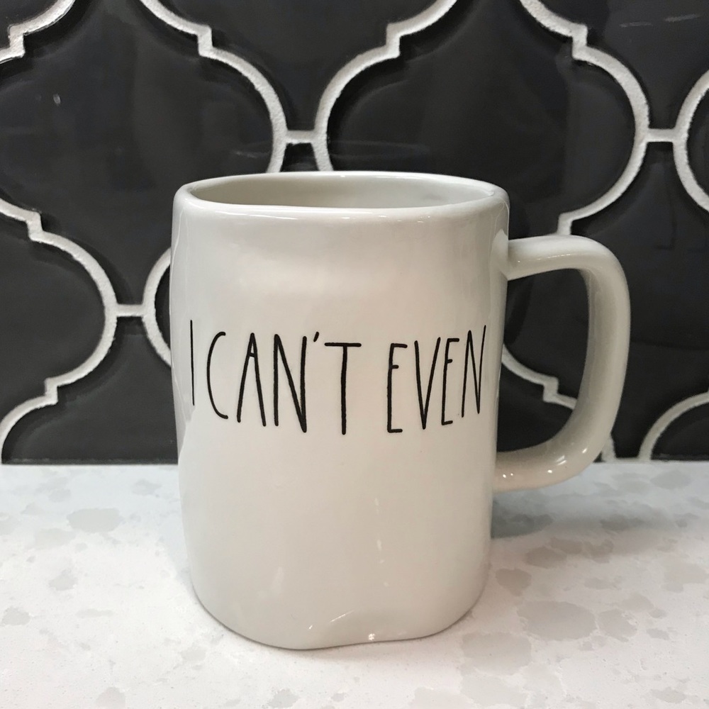 Rae Dunn I CAN’T EVEN Mug 2017 RARE - Picture 1 of 5